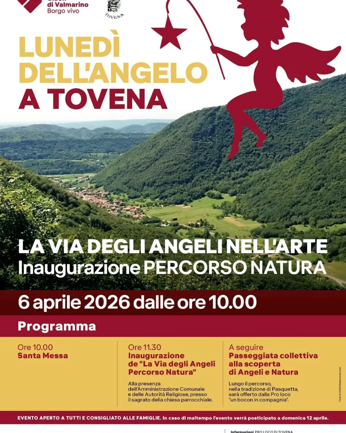 Lunedì dell'Angelo a Tovena: arte e natura nella cornice della Valmarino Lunedì dell'Angelo a Tovena: arte e natura nella cornice della Valmarino