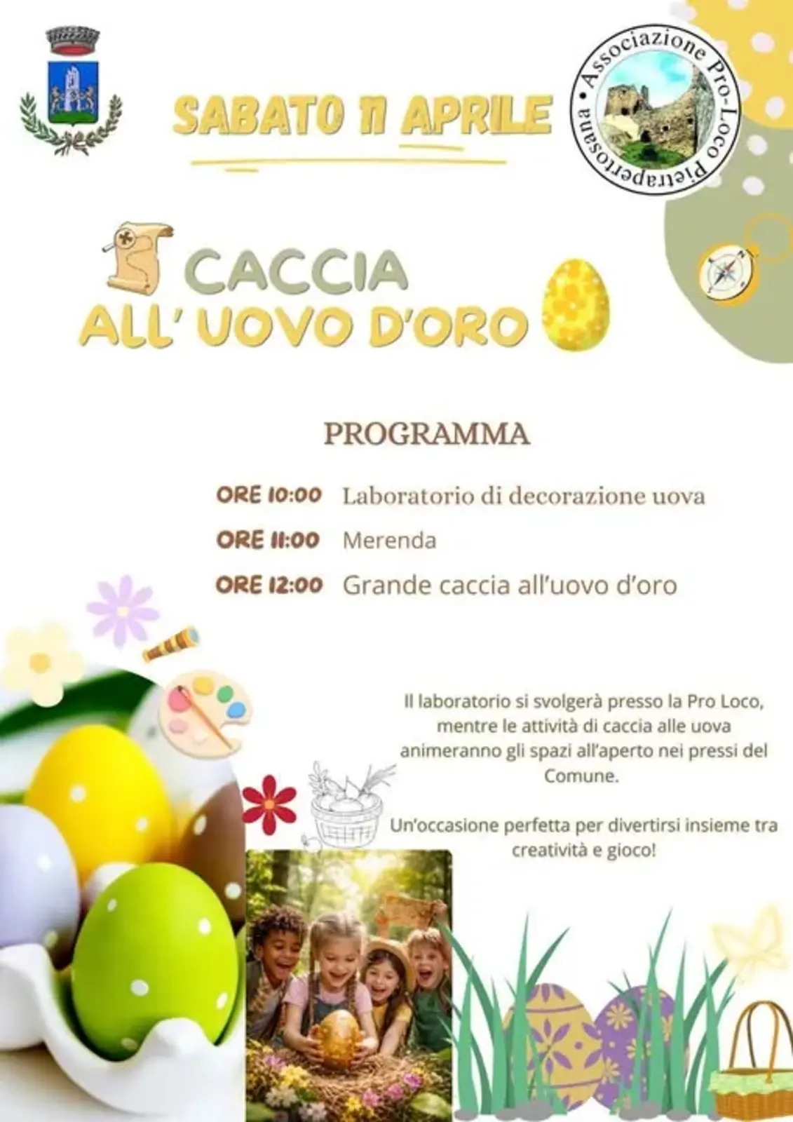 Caccia all’Uovo d’Oro a Pietrapertosa: eventi per bambini in Basilicata Caccia all’Uovo d’Oro a Pietrapertosa: eventi per bambini in Basilicata