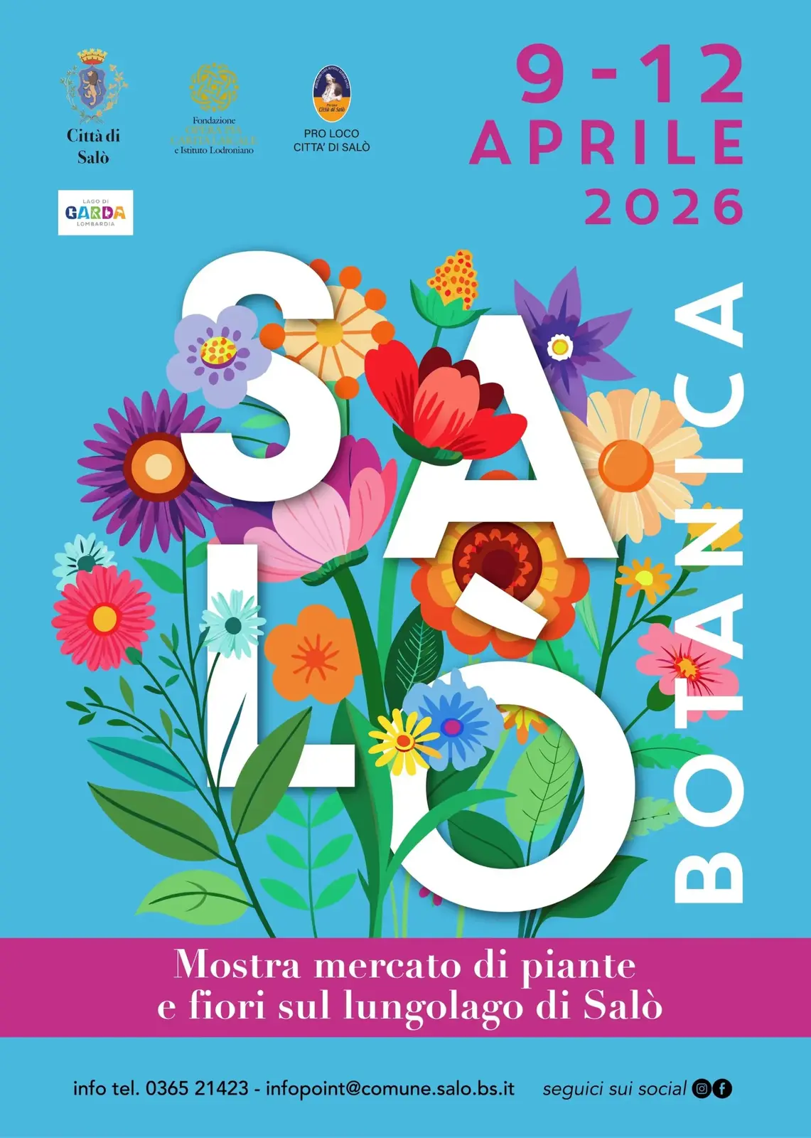 Salò Botanica 2026: mostra mercato sul Lago di Garda Salò Botanica 2026: mostra mercato sul Lago di Garda