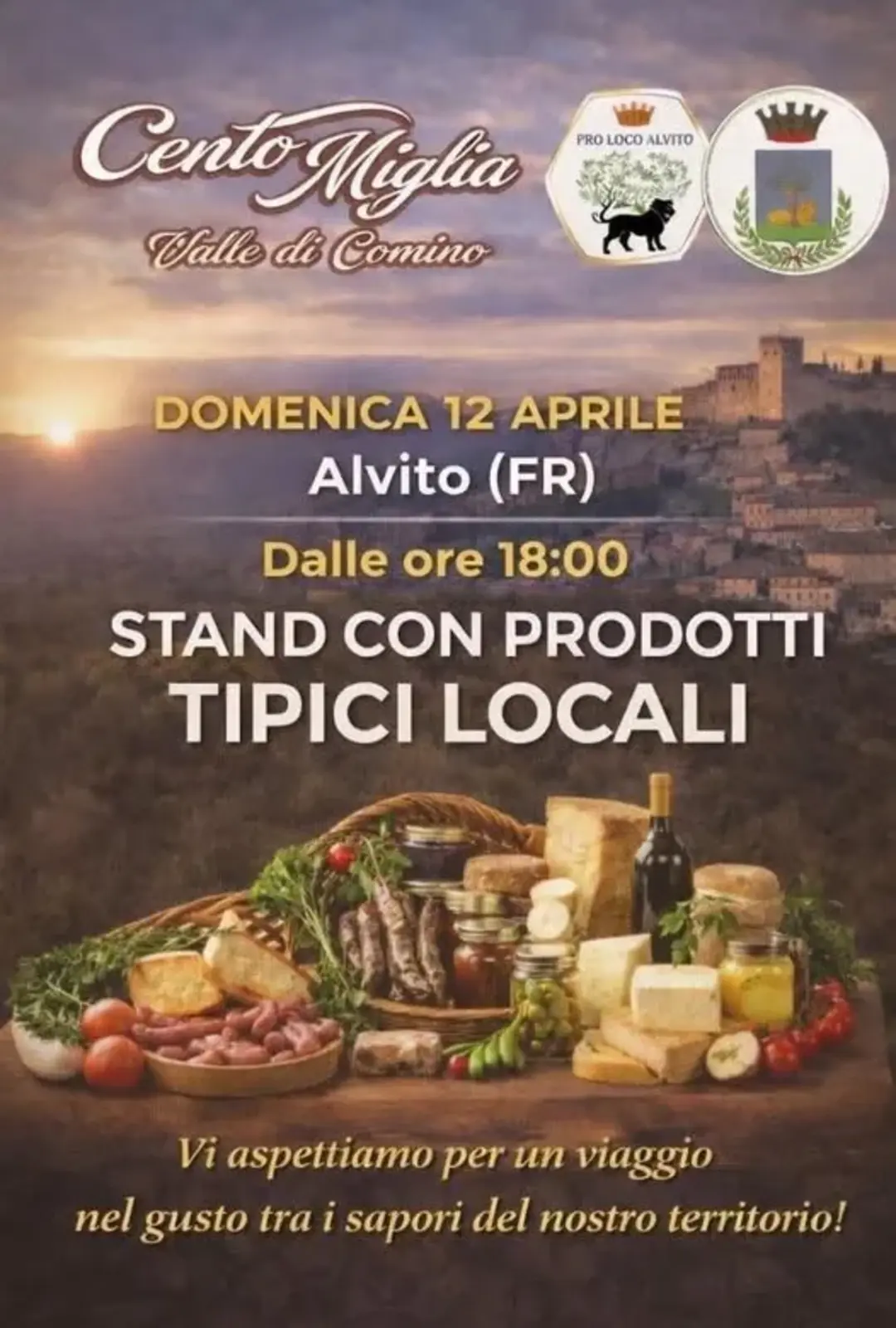 Cento Miglia: il viaggio gastronomico tra i sapori della Valle di Comino Cento Miglia: il viaggio gastronomico tra i sapori della Valle di Comino