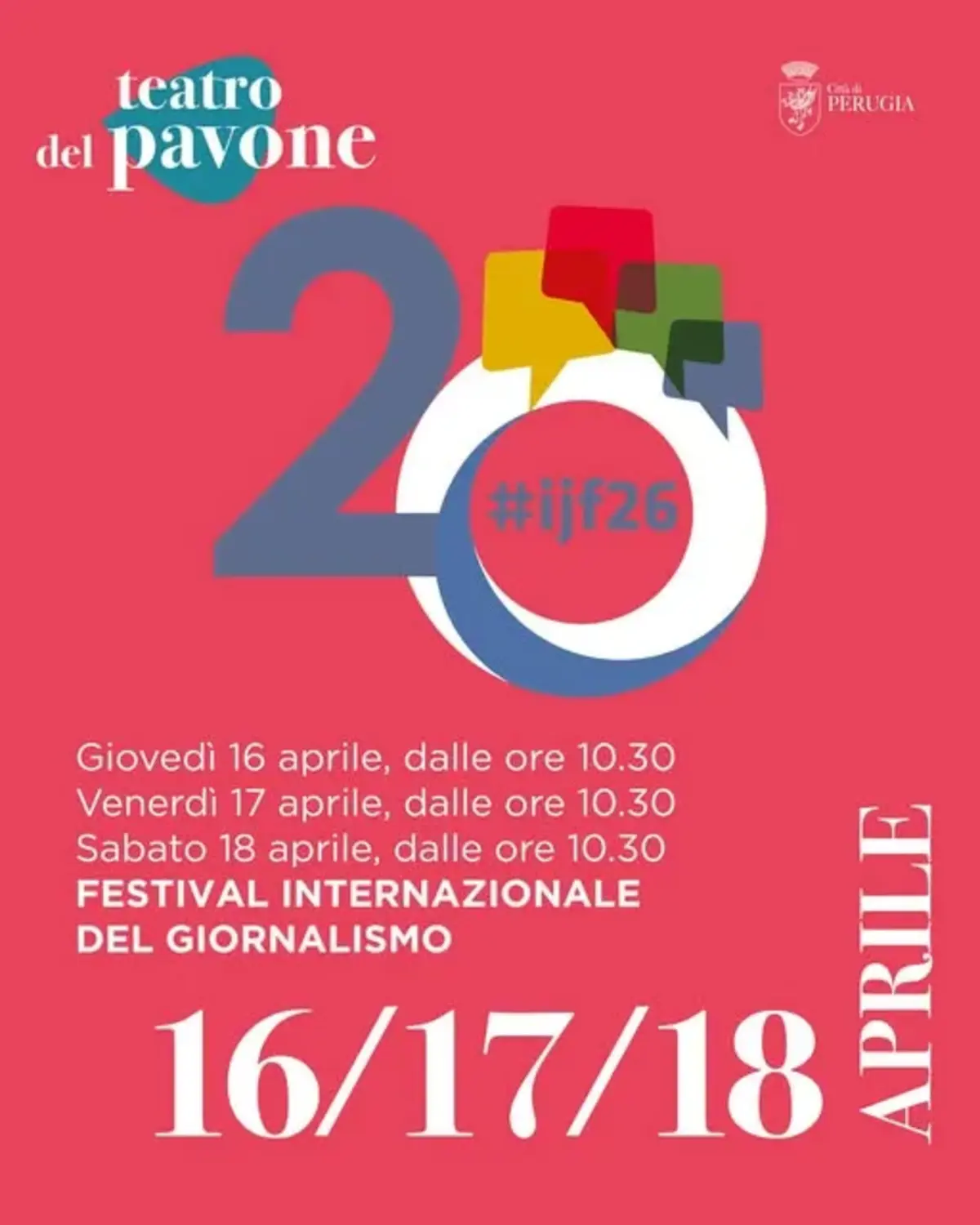 Festival Internazionale del Giornalismo 2026 a Perugia Festival Internazionale del Giornalismo 2026 a Perugia