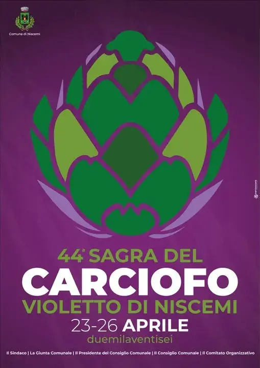 44ª Sagra del Carciofo Violetto di Niscemi: eccellenza gastronomica in Sicilia 44ª Sagra del Carciofo Violetto di Niscemi: eccellenza gastronomica in Sicilia