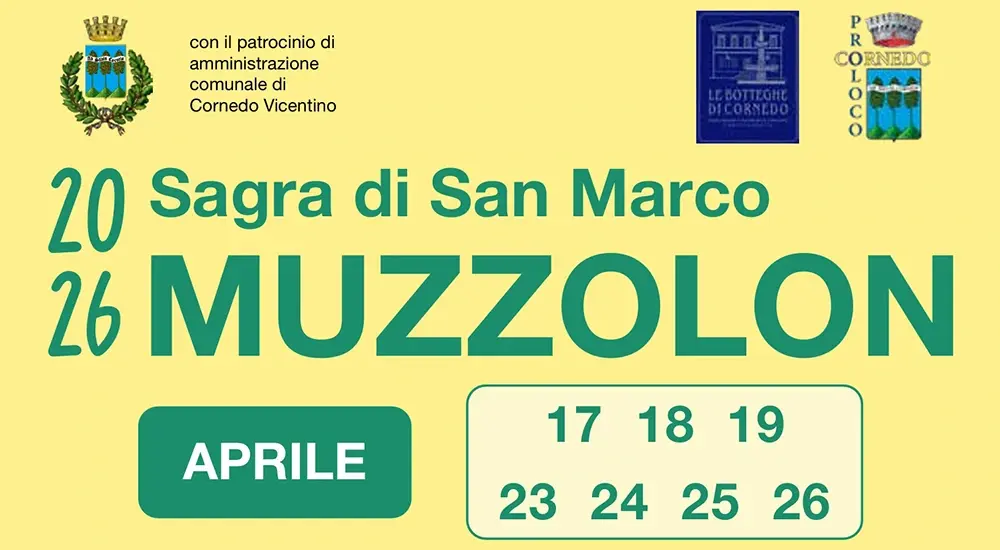 Sagra di San Marco 2026: Tradizione e Gastronomia nel Cuore di Muzzolon Sagra di San Marco 2026: Tradizione e Gastronomia nel Cuore di Muzzolon