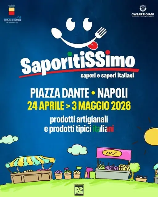 Saporitissimo 2026: il viaggio tra le eccellenze gastronomiche a Napoli Saporitissimo 2026: il viaggio tra le eccellenze gastronomiche a Napoli