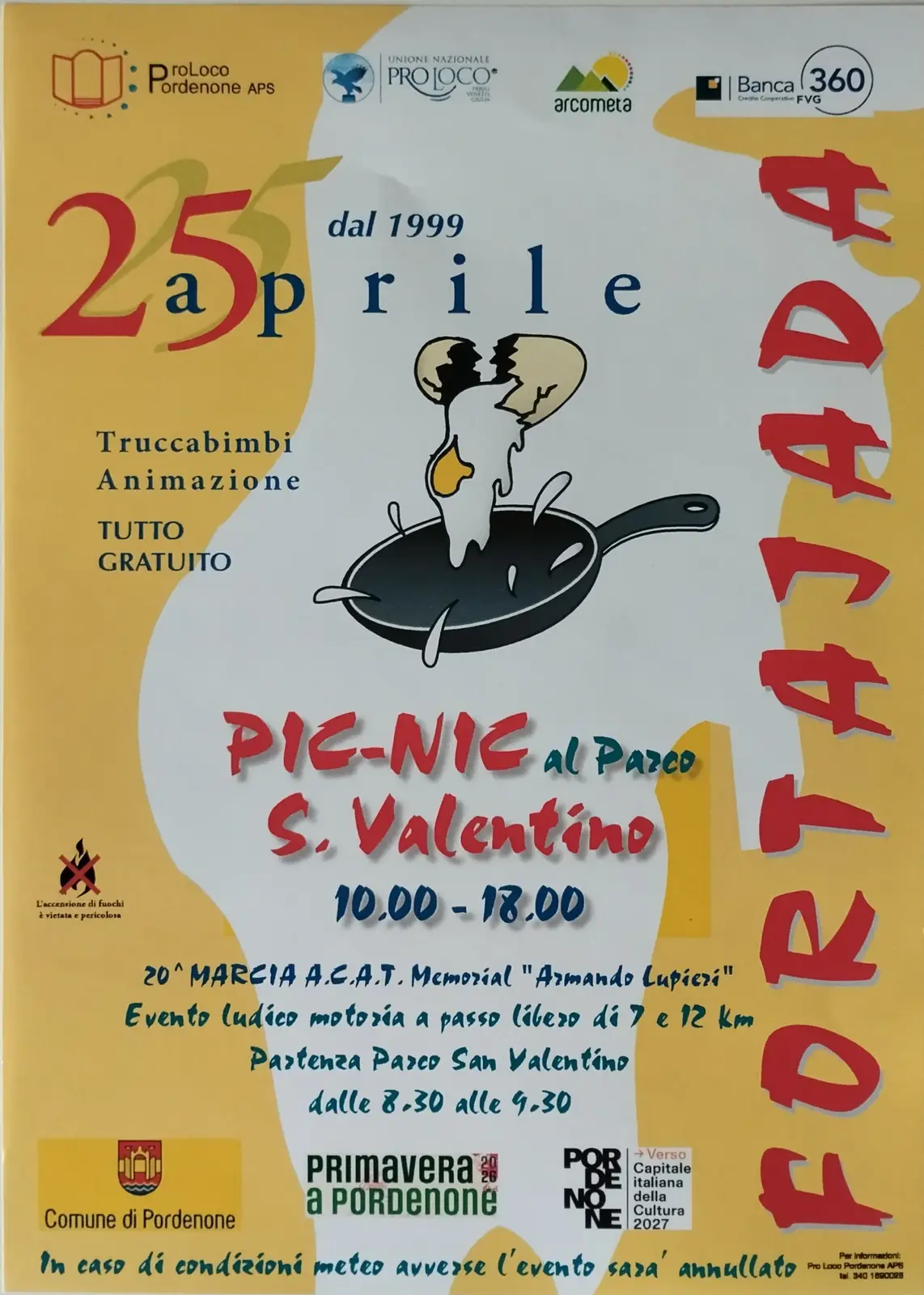 Piz-Nic al Parco San Valentino: una giornata di condivisione a Pordenone Piz-Nic al Parco San Valentino: una giornata di condivisione a Pordenone