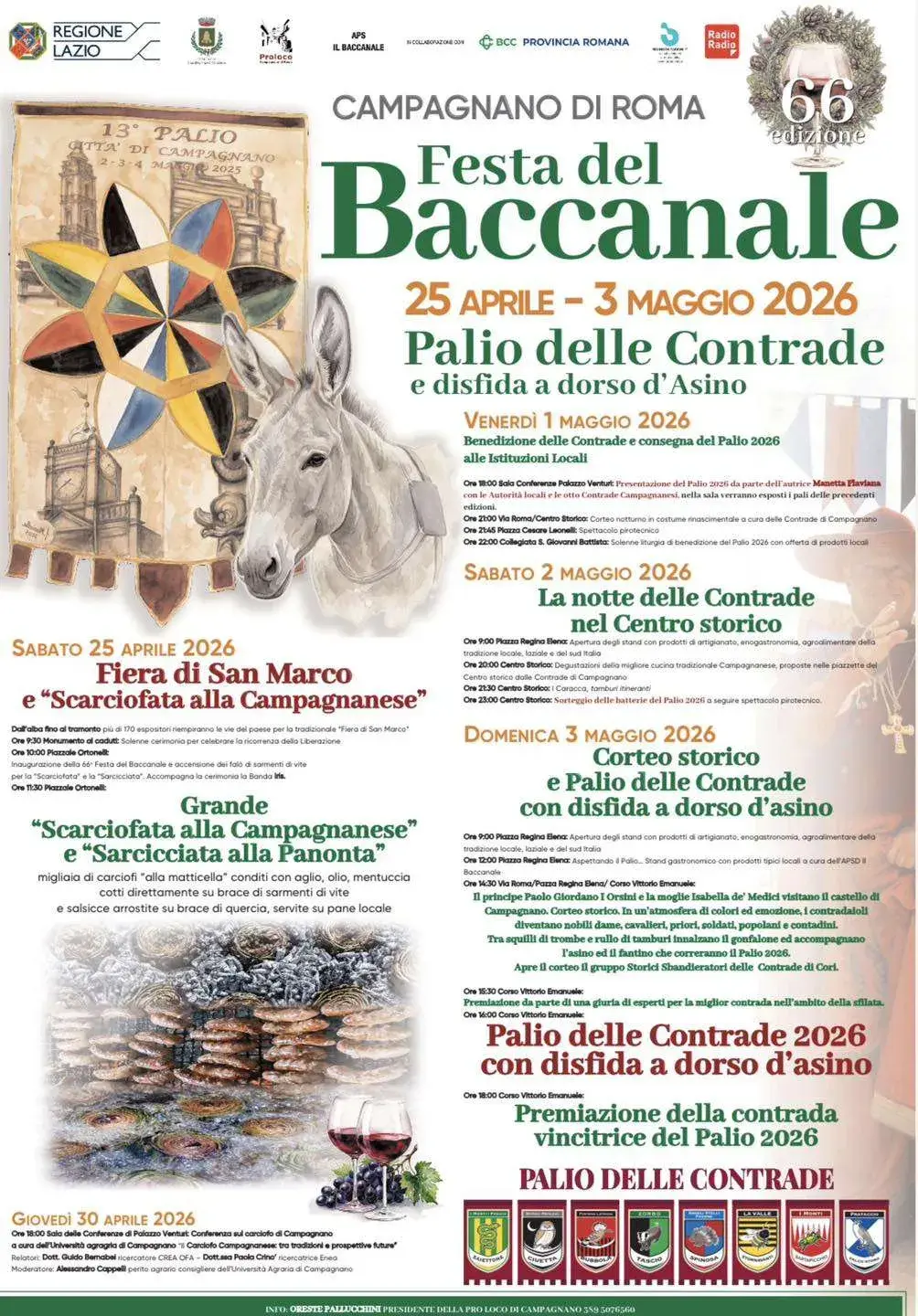 Festa del Baccanale 2026: Tradizione e Folclore a Campagnano di Roma Festa del Baccanale 2026: Tradizione e Folclore a Campagnano di Roma