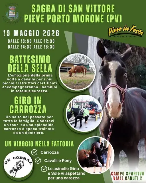 Sagra di San Vittore a Pieve Porto Morone: un omaggio alla tradizione rurale Sagra di San Vittore a Pieve Porto Morone: un omaggio alla tradizione rurale