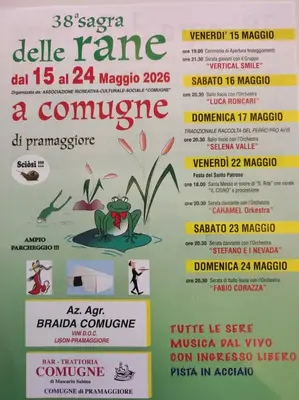 Sagra delle Rane 2026: Tradizione e Gastronomia a Comugne di Pramaggiore