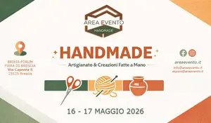 Handmade 2026: L'eccellenza dell'artigianato creativo a Brescia