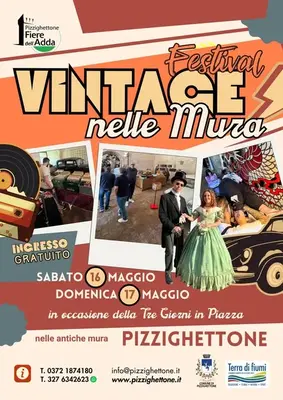 Vintage nelle Mura: la cultura retr&ograve; tra le fortificazioni di Pizzighettone