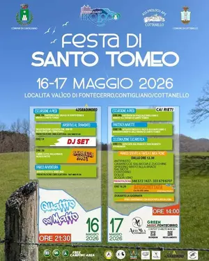 Festa di Santo Tomeo 2026: Celebrazione tra Natura e Tradizione