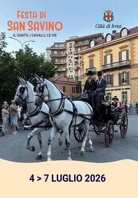 Saint Savino Patronal Festival in Ivrea: between equestrian tradition and history