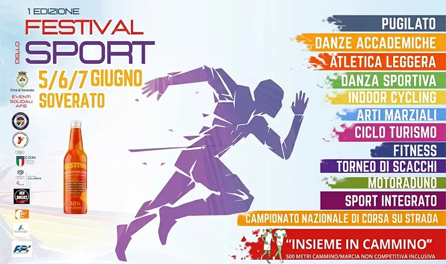 Soverato accoglie la prima edizione del Festival dello Sport Soverato accoglie la prima edizione del Festival dello Sport