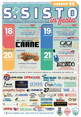 Sport and entertainment in Poviglio: the summer edition at San Sisto