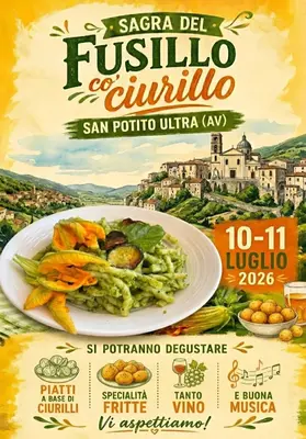 Sagra del Fusillo co' Ciurillo: sedicesima edizione a San Potito Ultra