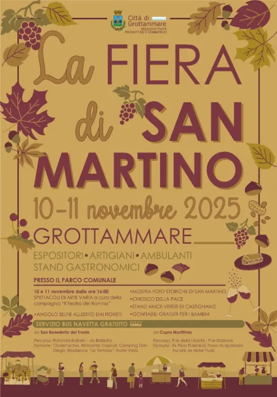 San Martino Fair in Grottammare: a historical tradition in the heart of the city San Martino Fair in Grottammare: a historical tradition in the heart of the city