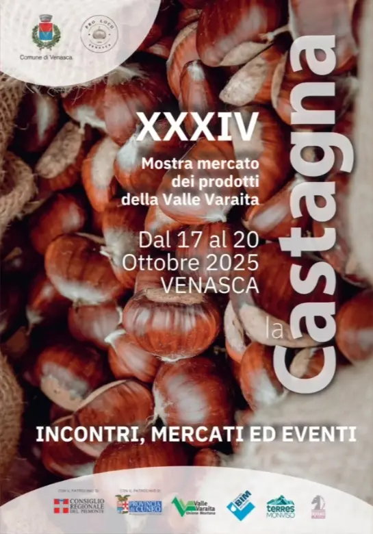Venasca Chestnut Market Exhibition: a celebration of mountain identity Venasca Chestnut Market Exhibition: a celebration of mountain identity