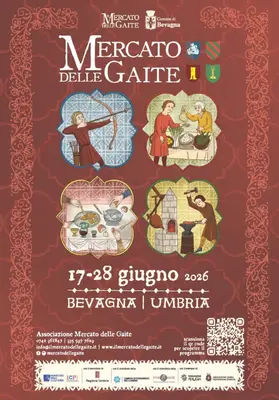 The Mercato delle Gaite: historical reenactment in the village of Bevagna