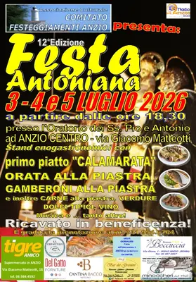 Antonian Festival in Anzio: tradition and conviviality
