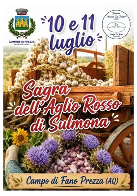 Sulmona Red Garlic Festival: agricultural excellence in Prezza