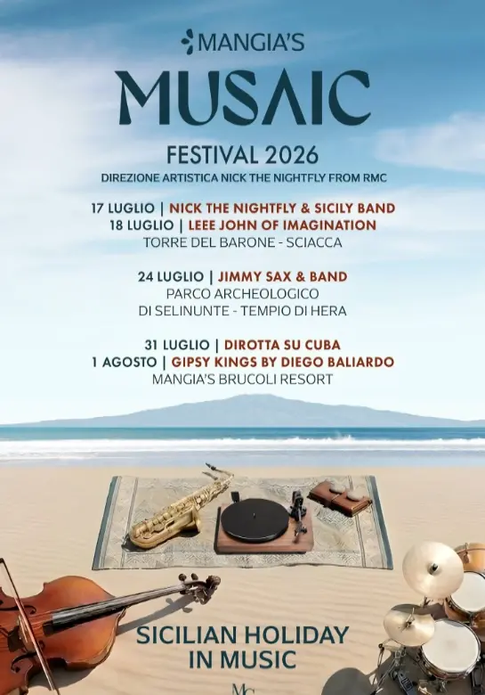 Mangia's Musaic Festival: music and archaeology in Sicily Mangia's Musaic Festival: music and archaeology in Sicily