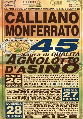 Donkey Agnolotto Festival: Identity and Gastronomy in the Heart of Monferrato