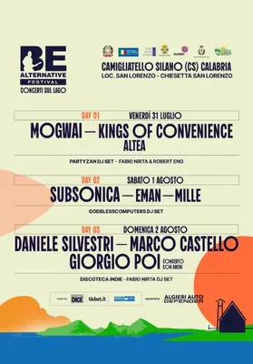 Be Alternative Festival 2026: musica e natura sull'altopiano silano