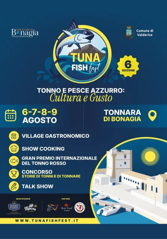 Tuna Fish Fest: celebrazione della cultura del tonno rosso a Bonagia Tuna Fish Fest: celebrazione della cultura del tonno rosso a Bonagia