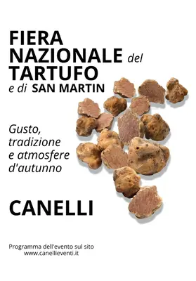 National Truffle Fair and San Martin Fair: tradition and territory