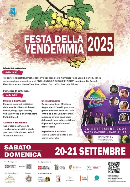 Grape Harvest Festival in Canelli: A Celebration of History and Territory Grape Harvest Festival in Canelli: A Celebration of History and Territory