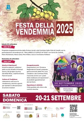 Grape Harvest Festival in Canelli: A Celebration of History and Territory