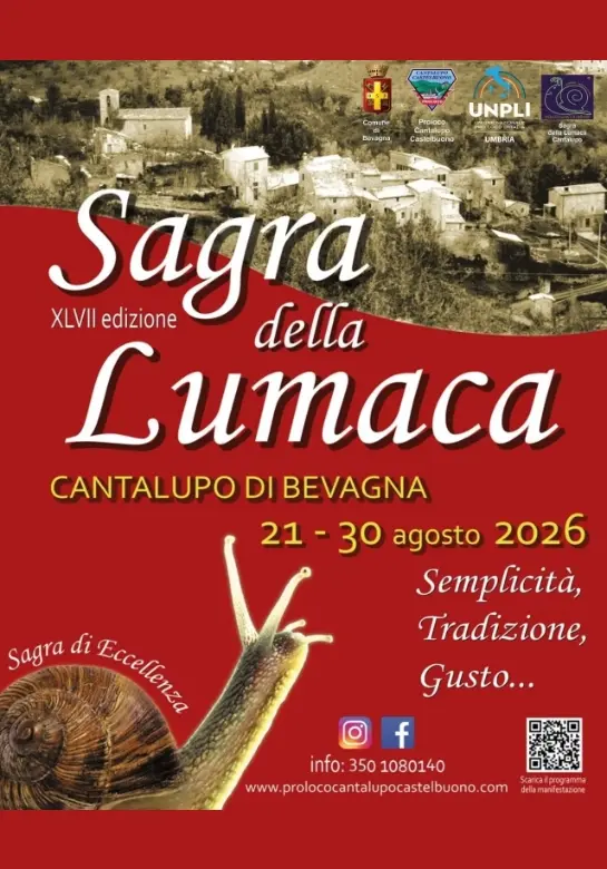 Sagra della Lumaca a Cantalupo: un viaggio nella gastronomia umbra Sagra della Lumaca a Cantalupo: un viaggio nella gastronomia umbra