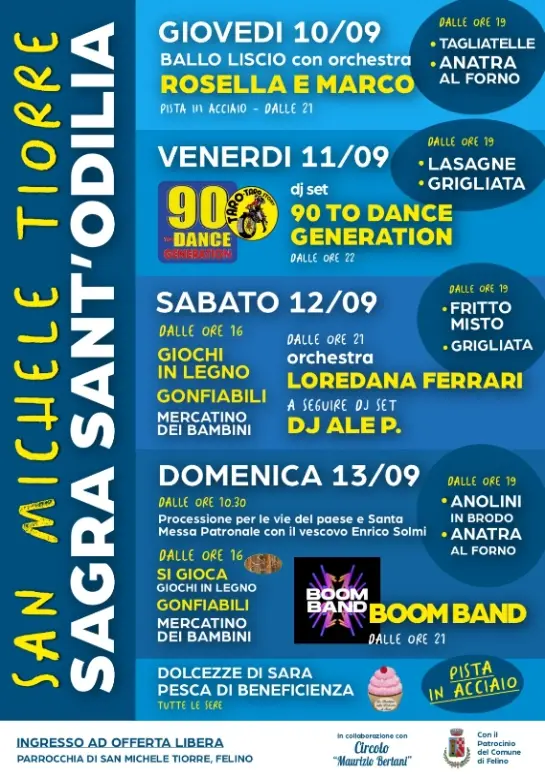 Tradition and conviviality: the Sant'Odilia Festival in San Michele Tiorre Tradition and conviviality: the Sant'Odilia Festival in San Michele Tiorre
