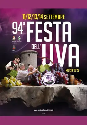 The 94th Grape Festival in Riccia: Tradition and culture in Molise
