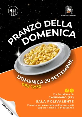 Sunday Lunch: rediscovering the gastronomic tradition in Casumaro