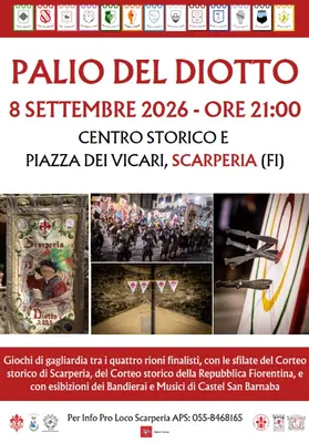 Il Palio del Diotto: rievocazione storica nel cuore di Scarperia