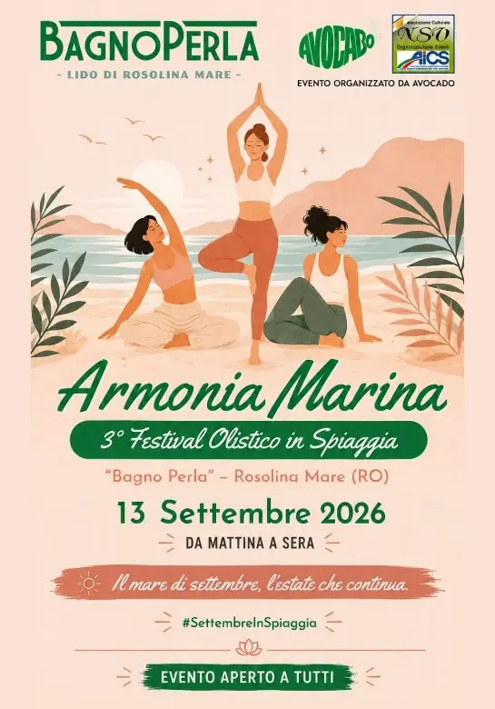 Marine Harmony: the wellness festival on the Rosolina coast Marine Harmony: the wellness festival on the Rosolina coast