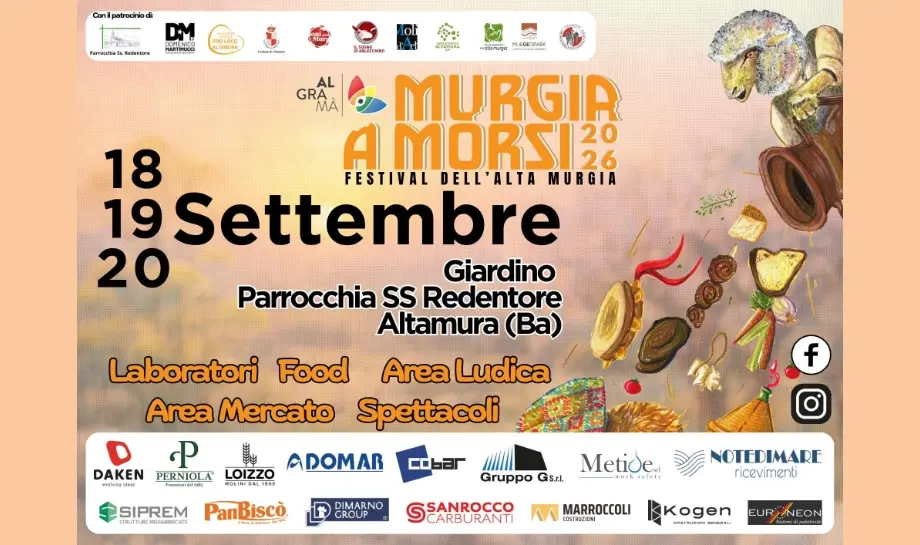 Murgia a Morsi: l'identità gastronomica di Altamura Murgia a Morsi: l'identità gastronomica di Altamura