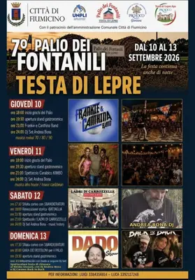 The Palio dei Fontanili in Testa di Lepre: history and competition