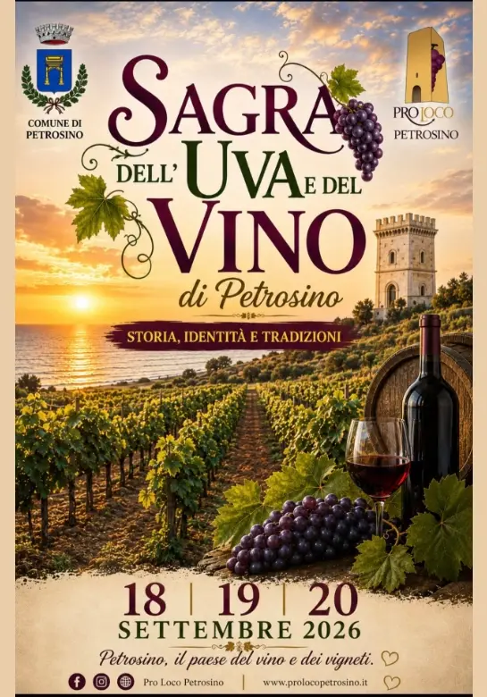 Sagra dell’Uva e del Vino a Petrosino: Celebrazione della Cultura Vitivinicola Sagra dell’Uva e del Vino a Petrosino: Celebrazione della Cultura Vitivinicola