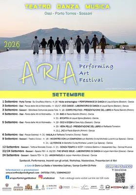 ARIA Performing Art Festival: arti e paesaggi nel Nord Ovest della Sardegna