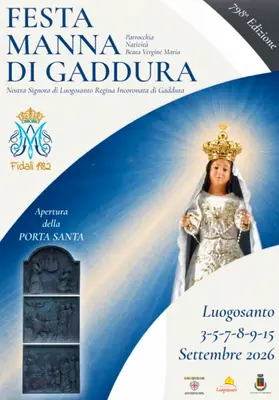 La 798&ordf; edizione della Festa Manna di Gaddura a Luogosanto