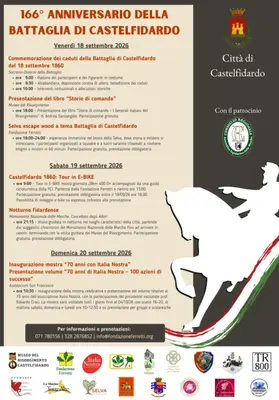 Celebrazioni del 166 anniversario della Battaglia di Castelfidardo