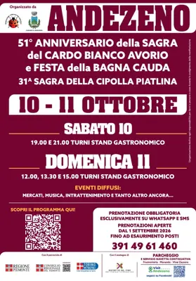Sagra del Cardo e della Bagna Cauda ad Andezeno