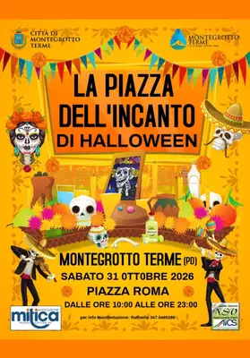 Der Platz der Verzauberung: Halloween-Feierlichkeiten in Montegrotto Terme