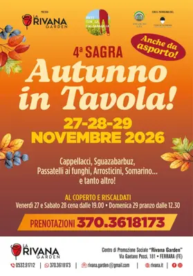 Autunno in Tavola in Ferrara: eine gastronomische Reise durch die Tradition der Este