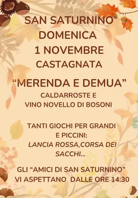 Tradition und Geselligkeit in Moneglia: Das Kastanienfest von San Saturnino